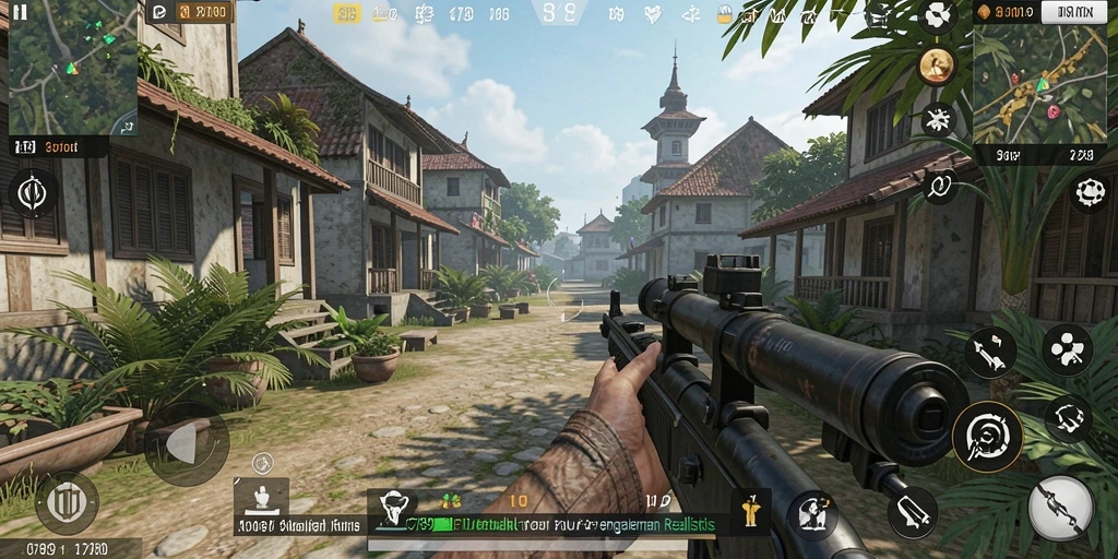 Tangkapan layar dari gameplay C789 yang menunjukkan elemen simulasi yang mendalam.