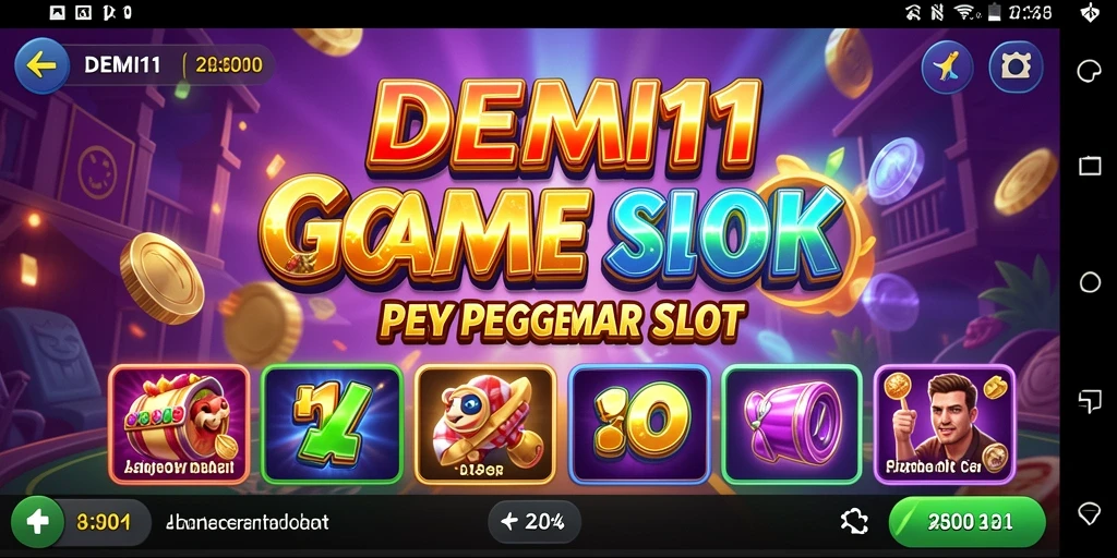 Tampilan menarik dari gameplay Slot DEMI11 yang seru dan mengasyikkan.