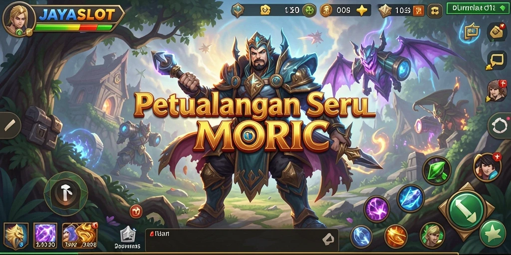 Tampilan gameplay JAYASLOT yang mendebarkan dalam dunia MMORPG.
