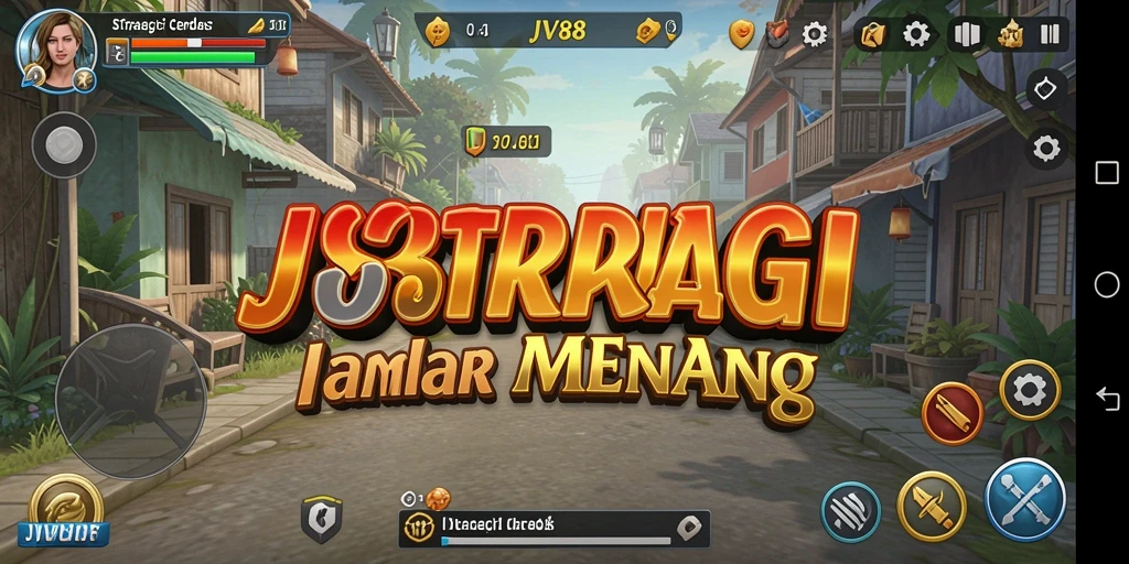 Screenshot gameplay JV88 menampilkan pertarungan strategis yang intens.