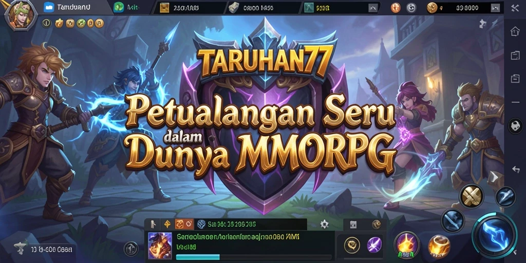 Tampilan gameplay menakjubkan dalam dunia TARUHAN77.
