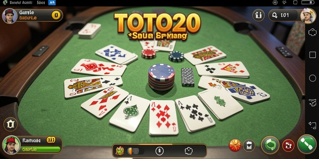 Tampilan gameplay seru dari TOTO20 dengan teman-teman.