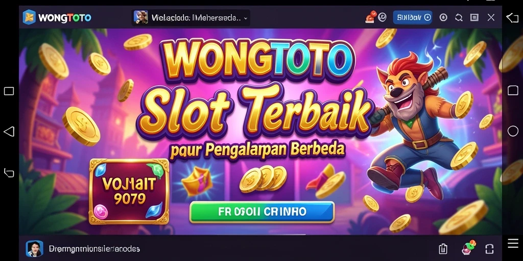 Gameplay Slot WONGTOTO dengan visual yang menarik dan efek suara.